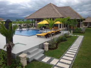 Villa sur la plage à Bali 
