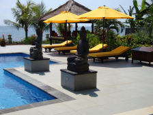 Beach villa Bali